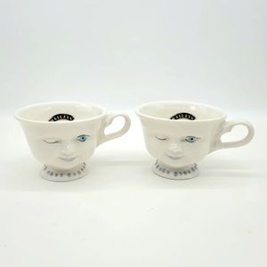 Vintage Baileys Helen Hunt LA Youth Network 1996- Coffee Mugs- Set of 2